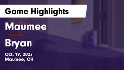 Maumee  vs Bryan  Game Highlights - Oct. 19, 2023