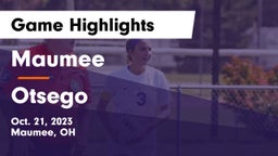 Maumee  vs Otsego  Game Highlights - Oct. 21, 2023