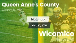 Matchup: Queen Anne's County vs. Wicomico  2016