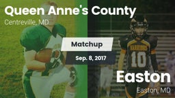 Matchup: Queen Anne's County vs. Easton  2017