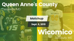Matchup: Queen Anne's County vs. Wicomico  2019