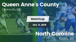 Matchup: Queen Anne's County vs. North Caroline  2019