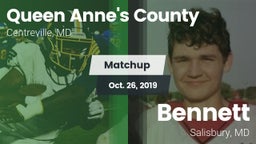 Matchup: Queen Anne's County vs. Bennett  2019