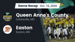 Recap: Queen Anne's County  vs. Easton  2020