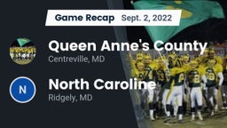 Recap: Queen Anne's County  vs. North Caroline  2022