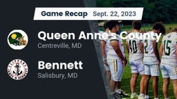 Recap: Queen Anne's County  vs. Bennett  2023