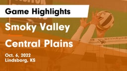 Smoky Valley  vs Central Plains  Game Highlights - Oct. 6, 2022