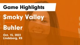 Smoky Valley  vs Buhler  Game Highlights - Oct. 15, 2022