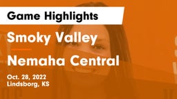 Smoky Valley  vs Nemaha Central  Game Highlights - Oct. 28, 2022