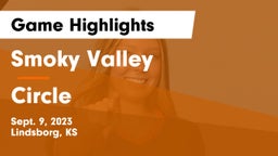 Smoky Valley  vs Circle  Game Highlights - Sept. 9, 2023