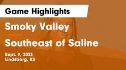 Smoky Valley  vs Southeast of Saline  Game Highlights - Sept. 9, 2023