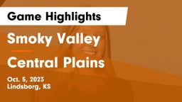 Smoky Valley  vs Central Plains  Game Highlights - Oct. 5, 2023