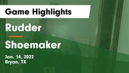 Rudder  vs Shoemaker  Game Highlights - Jan. 14, 2022