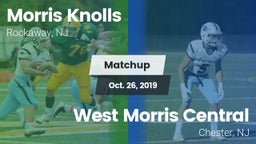 Matchup: Morris Knolls High vs. West Morris Central  2019