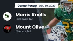 Recap: Morris Knolls  vs. Mount Olive  2020