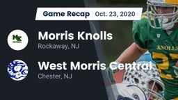 Recap: Morris Knolls  vs. West Morris Central  2020
