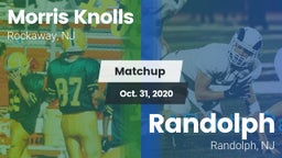 Matchup: Morris Knolls High vs. Randolph  2020