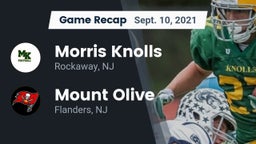 Recap: Morris Knolls  vs. Mount Olive  2021