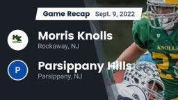 Recap: Morris Knolls  vs. Parsippany Hills  2022