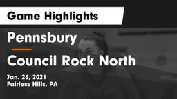 Pennsbury  vs Council Rock North  Game Highlights - Jan. 26, 2021
