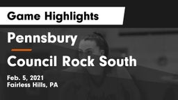 Pennsbury  vs Council Rock South  Game Highlights - Feb. 5, 2021