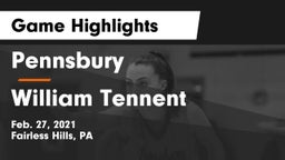 Pennsbury  vs William Tennent  Game Highlights - Feb. 27, 2021