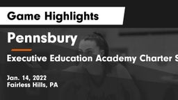 Pennsbury  vs Executive Education Academy Charter School Game Highlights - Jan. 14, 2022