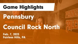 Pennsbury  vs Council Rock North  Game Highlights - Feb. 7, 2023