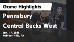 Pennsbury  vs Central Bucks West  Game Highlights - Jan. 17, 2023