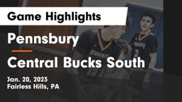 Pennsbury  vs Central Bucks South  Game Highlights - Jan. 20, 2023