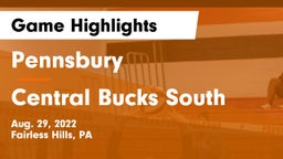 Pennsbury  vs Central Bucks South  Game Highlights - Aug. 29, 2022