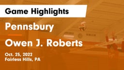 Pennsbury  vs Owen J. Roberts  Game Highlights - Oct. 25, 2022