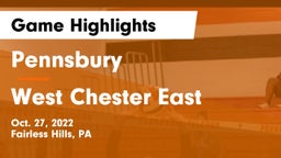 Pennsbury  vs West Chester East Game Highlights - Oct. 27, 2022