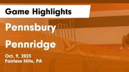 Pennsbury  vs Pennridge  Game Highlights - Oct. 9, 2023