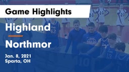 Highland  vs Northmor  Game Highlights - Jan. 8, 2021