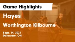 Hayes  vs Worthington Kilbourne  Game Highlights - Sept. 14, 2021