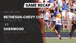 Recap: Bethesda-Chevy Chase  vs. Sherwood  2015
