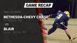Recap: Bethesda-Chevy Chase  vs. Blair  2015