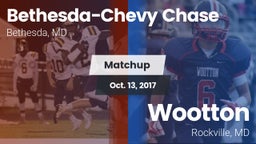 Matchup: Bethesda-Chevy vs. Wootton  2017