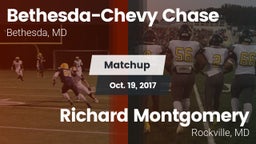 Matchup: Bethesda-Chevy vs. Richard Montgomery  2017
