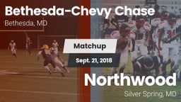 Matchup: Bethesda-Chevy vs. Northwood  2018