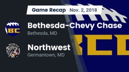 Recap: Bethesda-Chevy Chase  vs. Northwest  2018