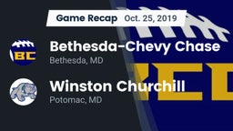 Recap: Bethesda-Chevy Chase  vs. Winston Churchill  2019