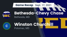 Recap: Bethesda-Chevy Chase  vs. Winston Churchill  2021