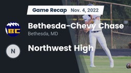 Recap: Bethesda-Chevy Chase  vs. Northwest High  2022