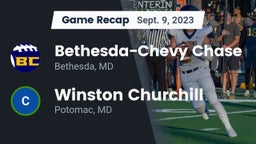 Recap: Bethesda-Chevy Chase  vs. Winston Churchill  2023