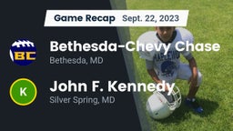 Recap: Bethesda-Chevy Chase  vs. John F. Kennedy  2023