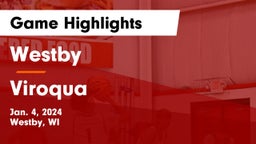 Westby  vs Viroqua  Game Highlights - Jan. 4, 2024