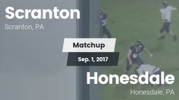 Matchup: Scranton  vs. Honesdale  2017