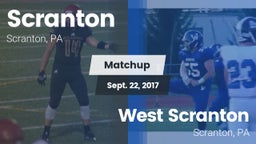 Matchup: Scranton  vs. West Scranton  2017